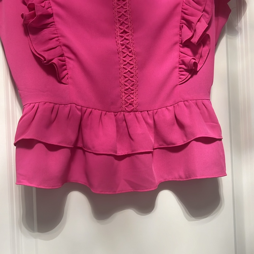 Sugar Lips Fuchsia Blouse - Picture 4 of 5